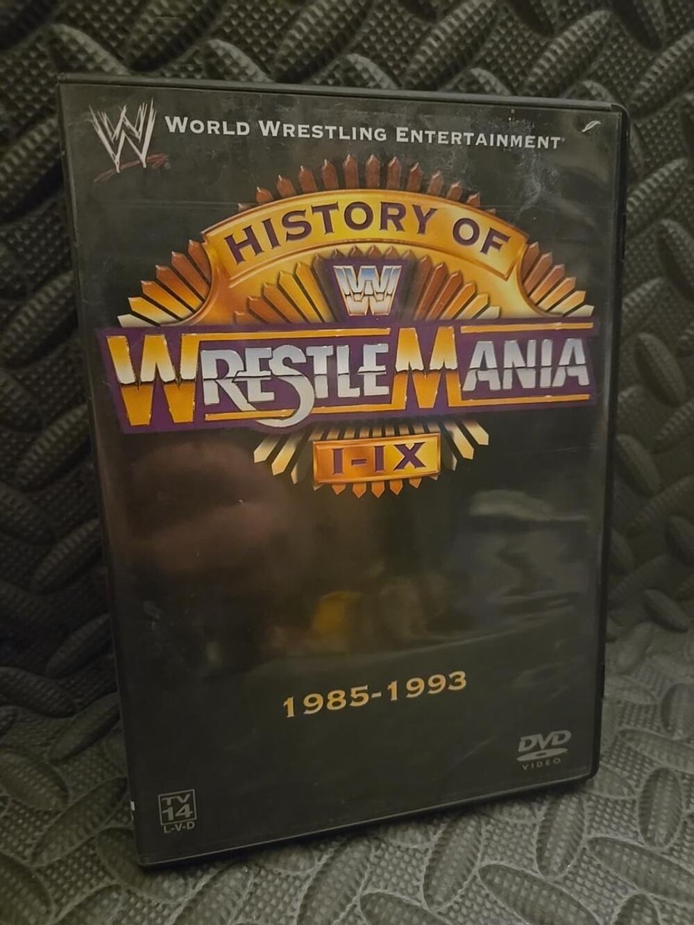 WWE History of WrestleMania I-IX DVD 1985-1993 Wrestling Documentary Clean Disc
